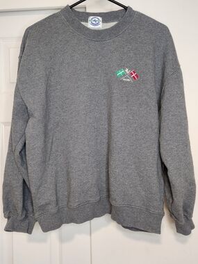 Vintage Unicorn Sports Gray Crewneck Sweatshirt